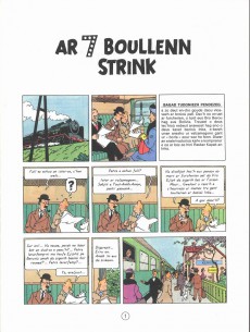 Extrait de Tintin (en langues régionales) -13Breton- Ar 7 boullenn strink