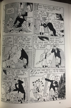 Extrait de Tintin - Pastiches, parodies & pirates - Les cigares du Pharaon