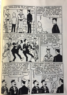 Extrait de Tintin - Pastiches, parodies & pirates - Tintin au pays de l'or noir