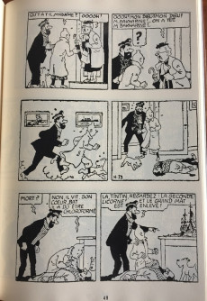 Extrait de Tintin - Pastiches, parodies & pirates - Le secret de la Licorne