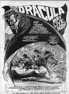 Extrait de Dracula Lives! (1973) -2- The birth of count Dracula