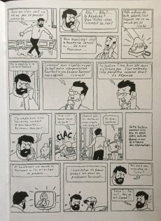 Extrait de Tintin - Pastiches, parodies & pirates - Aventure à Moulinsart