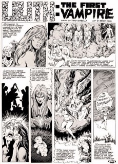 Extrait de Vampire Tales (Marvel comics - 1973) -4- Night of the snow vampire