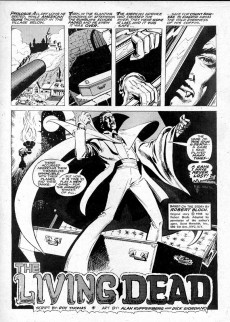 Extrait de Vampire Tales (Marvel comics - 1973) -5- The living dead