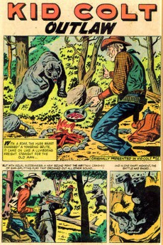 Extrait de Giant-size Kid Colt (1975) -1- Duel of the outlaws !