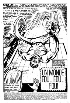 Extrait de Fantastic Four (Éditions Héritage) -41- Un monde fou... fou... fou !