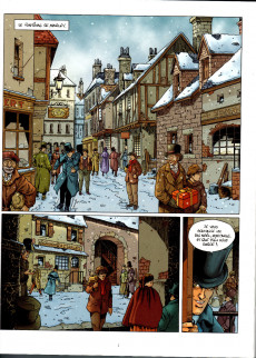 Extrait de Les grands Classiques de la littérature en bande dessinée -24- Le conte de Noël