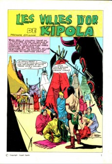 Extrait de Les héros de l'aventure (Spécial) -12- Les villes d'or de Kipola