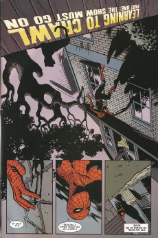 Extrait de The amazing Spider-Man Vol.3 (2014) -1.1- Learning to Crawl : part one