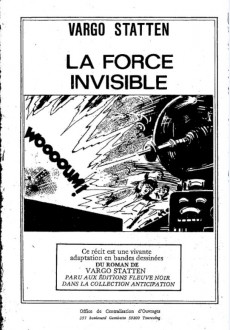 Extrait de Météor Collection (Arédit) -4- La force invisible