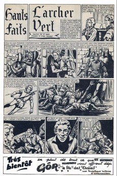 Extrait de Les histoires illustrées -18- L'Archer vert