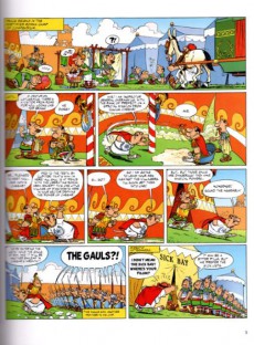 Extrait de Astérix (en anglais) -5d- Asterix and the banquet