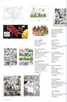 Extrait de (Catalogues) Ventes aux enchères - Tajan - Tajan - Passion collections bandes dessinées