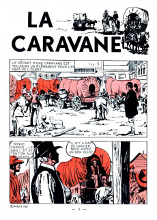 Extrait de Tex Bill (Arédit) -SP08- Spécial 3-69 - La caravane