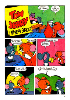 Extrait de Tom et Jerry (Poche) -1- L'apprenti sorcier