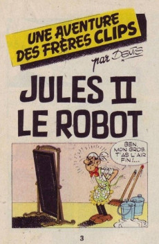 Extrait de Frères Clips (Une aventure des) -MR1622- Jules II le robot