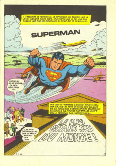 Extrait de Superman et Batman puis Superman (Sagédition/Interpresse) -89- Le plus grand jeu du monde