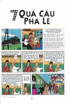 Extrait de Tintin (en langues étrangères) -13Vietnamien- 7 Quà Câu Pha Lê
