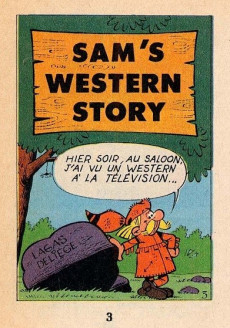 Extrait de Sam et l'ours -MR1612- Sam's western story
