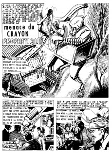 Extrait de Bat Man (Artima) -1- La menace du crayon prophétique