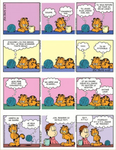 Extrait de Garfield (Dargaud) -43Ind2018- Le King