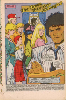 Extrait de The new Mutants (1983) -35- The Times, They Are A'Changin'