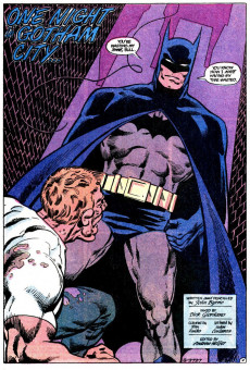 Extrait de The man of Steel Vol.1 (1986) -3- One Night in Gotham City