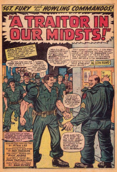 Extrait de Sgt. Fury and his Howling Commandos (Marvel - 1963) -32- 