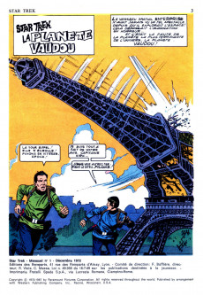 Extrait de Star Trek (Éditions des Remparts) -1- La planète vaudou