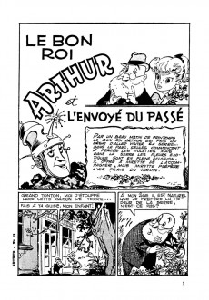 Extrait de Arthur (Éditions Mondiales) -12- L'envoyé du passé