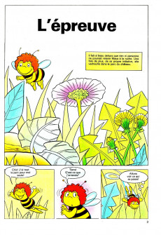 Extrait de Maya l'abeille (Rhodania - Le joyeux illustré) -11- L'épreuve