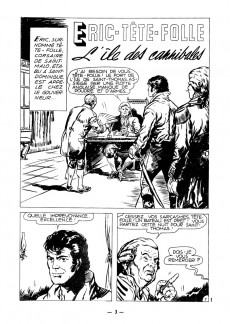 Extrait de Pirates (Aventures et Voyages) -7- Eric Tête Folle - L'île des cannibales