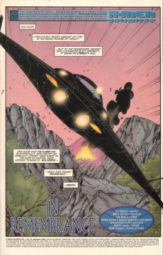 Extrait de X-Men Unlimited (1993) -25- In Remembrance