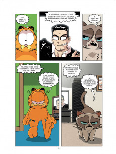 Extrait de Grumpy cat / Garfield - Comme chiens et chats !