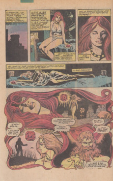 Extrait de Red Sonja Vol.3 (1983) (2) -1- While Lovers Embrace, Demons Feed