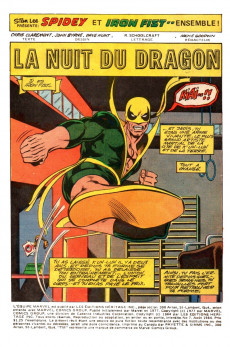 Extrait de L'Équipe Marvel (Éditions Héritage) -7- Spider-Man et Iron Fist - La Nuit du dragon!