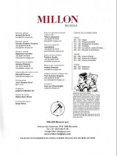 Extrait de (Catalogues) Ventes aux enchères - Millon -2018/03/04- Millon - Bandes Dessinées - 04 mars 2018 - Bruxelles