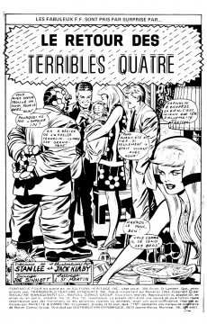 Extrait de Fantastic Four (Éditions Héritage) -10- Les terribles quatre reviennent !