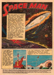 Extrait de Four Color Comics (2e série - Dell - 1942) -1253- Space Man