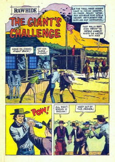 Extrait de Four Color Comics (2e série - Dell - 1942) -1269- Rawhide