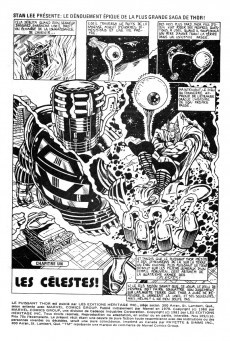 Extrait de Thor (Éditions Héritage) -109110- Les Célestes !