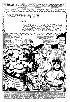 Extrait de Fantastic Four (Éditions Héritage) -36- L'attaque de Sub-Mariner