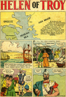 Extrait de Four Color Comics (2e série - Dell - 1942) -684- Helen of Troy