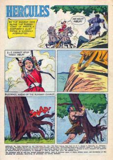 Extrait de Four Color Comics (2e série - Dell - 1942) -1006- Hercules