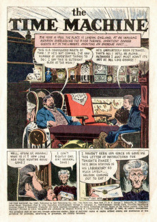 Extrait de Four Color Comics (2e série - Dell - 1942) -1085- H.G. Wells' The Time Machine
