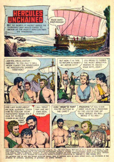Extrait de Four Color Comics (2e série - Dell - 1942) -1121- Hercules Unchained