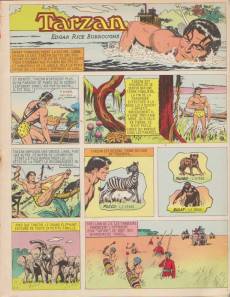 Extrait de Tarzan (1re Série - Éditions Mondiales) - (Tout en couleurs) -Rec01- Album Spécial (du n°1 au n°5)