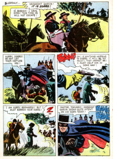 Extrait de Four Color Comics (2e série - Dell - 1942) -933- Walt Disney's Zorro - Garcia's Secret!