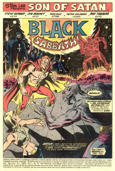 Extrait de Marvel Spotlight Vol.1 (1971) -15- Black sabbath
