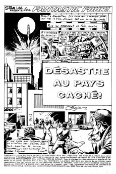 Extrait de Fantastic Four (Éditions Héritage) -48- Désastre au pays caché!